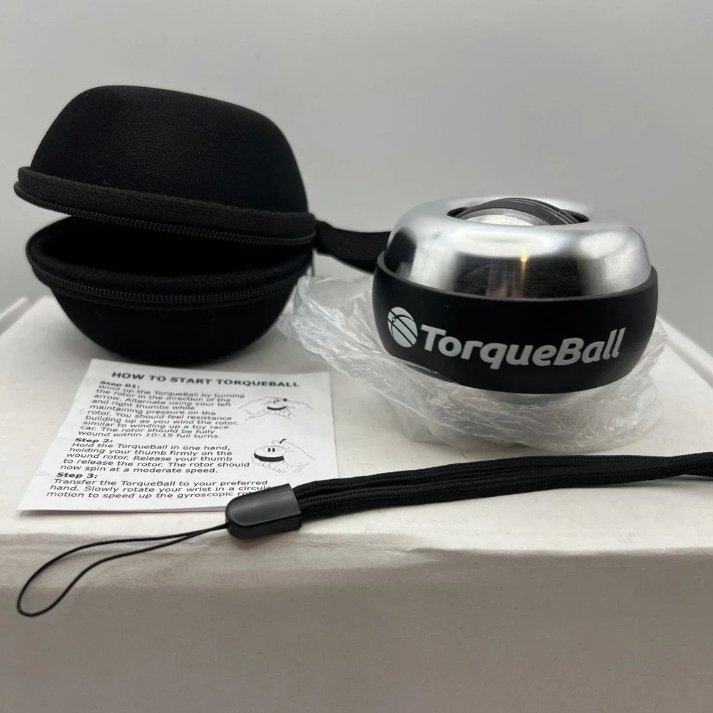 TorqueBall Self Starting Torque Ball Gyroscope Wrist Hand Exercise Therapy